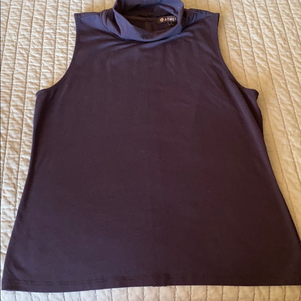 🌟 Athleta Cowl-Neck Short Sleeve Top Sz S 🌟